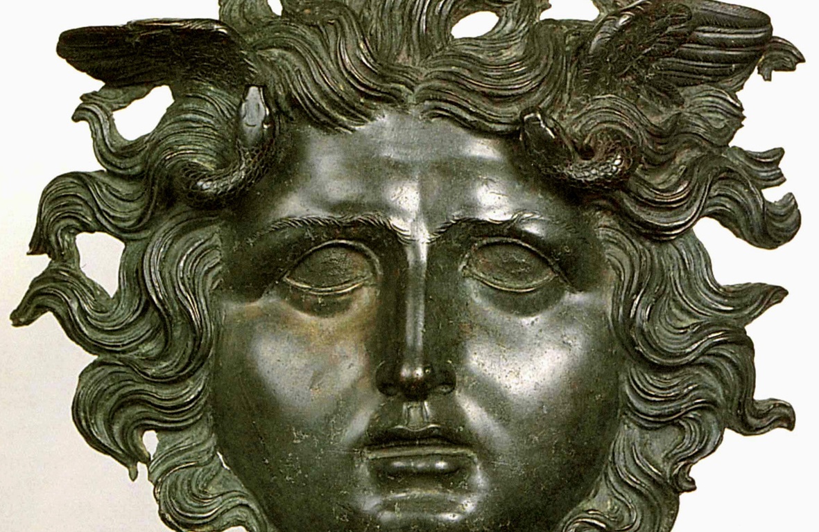 Medusa (produzione di epoca romana). Museo Nazionale Atestino